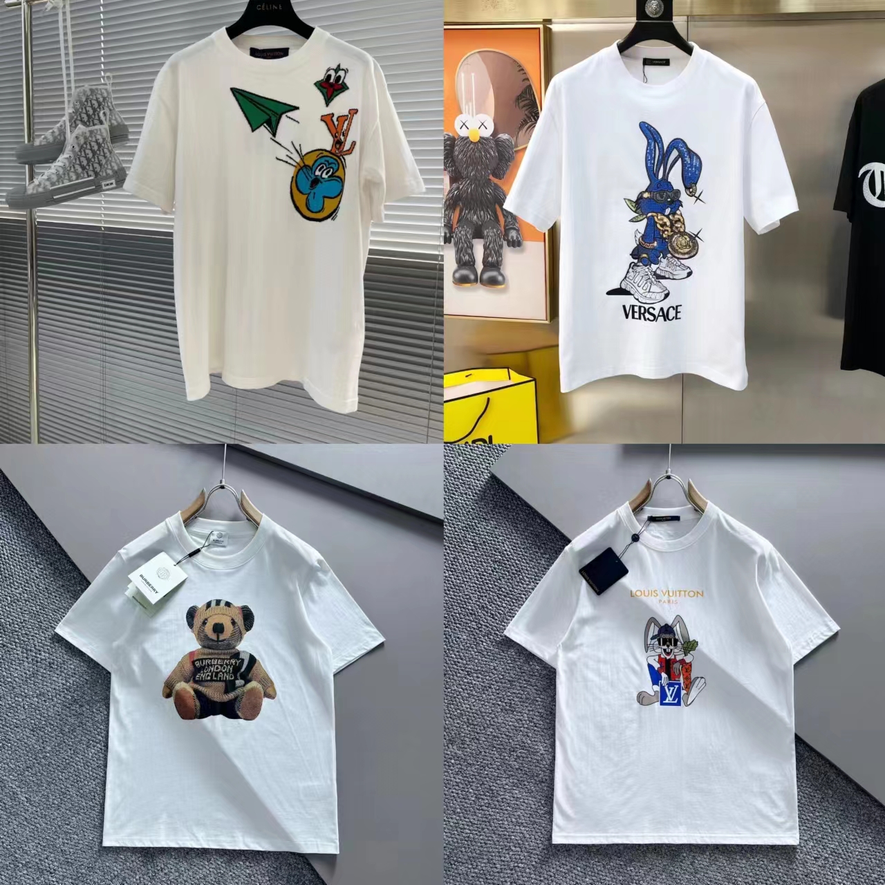  廣州潮牌頂級(jí)復(fù)刻【男/女】服裝鞋子皮帶包包微信檔口(圖2)